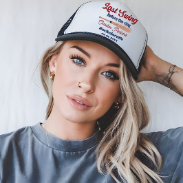 Sista svängen innan ringen Baseball  Sösterfest Keps