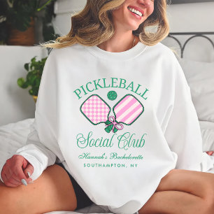 Sista svängen innan ringen Pickleball Sistaminuten T Shirt