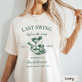 Sista svängen innan ringen Pickleball Smögrupp Wee T Shirt