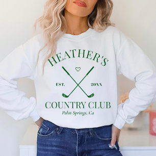 Sista Swing Golf Country Club Möhippa T Shirt