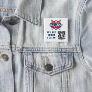 Sista Swing Köp Brudgummen en Dryck QR-kod Knapp