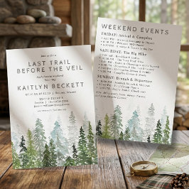 Sista trail-camping- och möhippa-helgens program