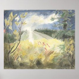 Sista utskriften i Arktiska Sol Poster