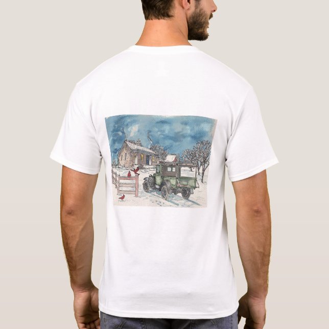 Sista vedleveransen t shirt (Baksida)