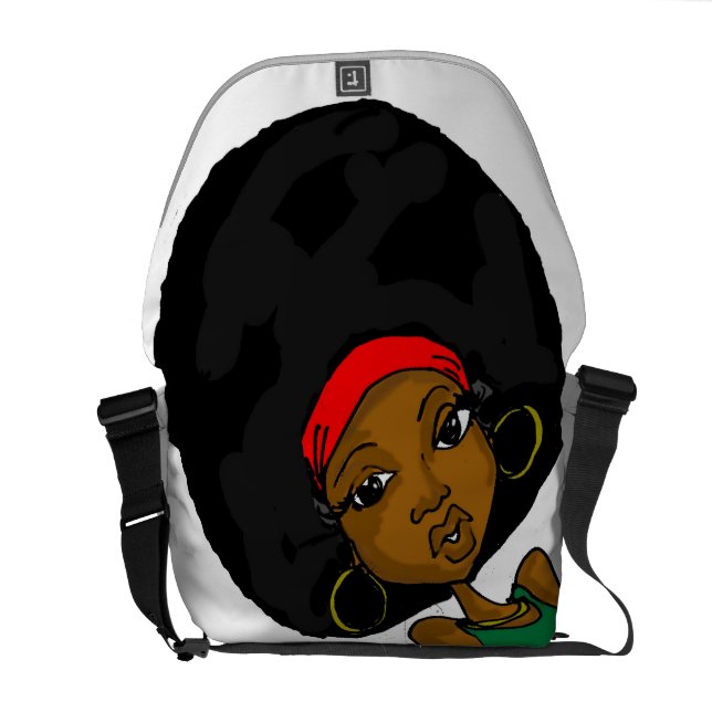 sistagurl messenger bag (Öppen Baksida)