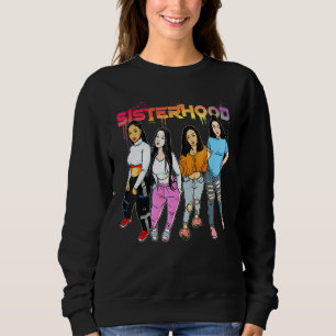 Sistas Black Girl Magic Roligt Melanin Women Brown T Shirt
