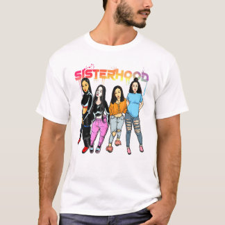 Sistas Black Girl Magic Roligt Melanin Women Brown T Shirt
