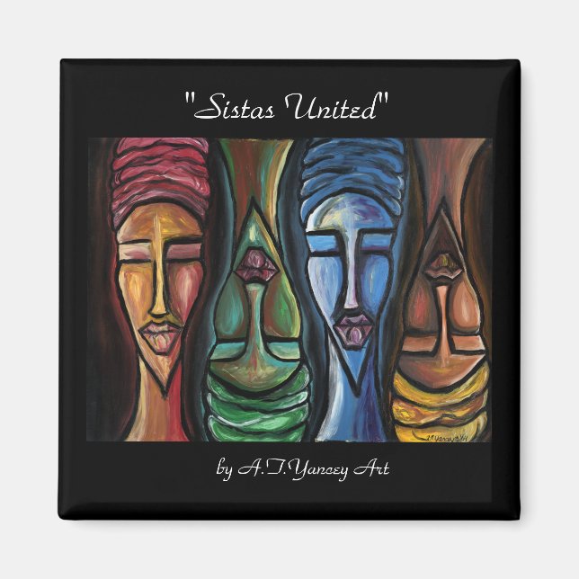 Sistas United Magnet (Framsidan)