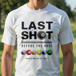 Sistaskott Biljard Sällbrudsgille Vit Poolboll T Shirt