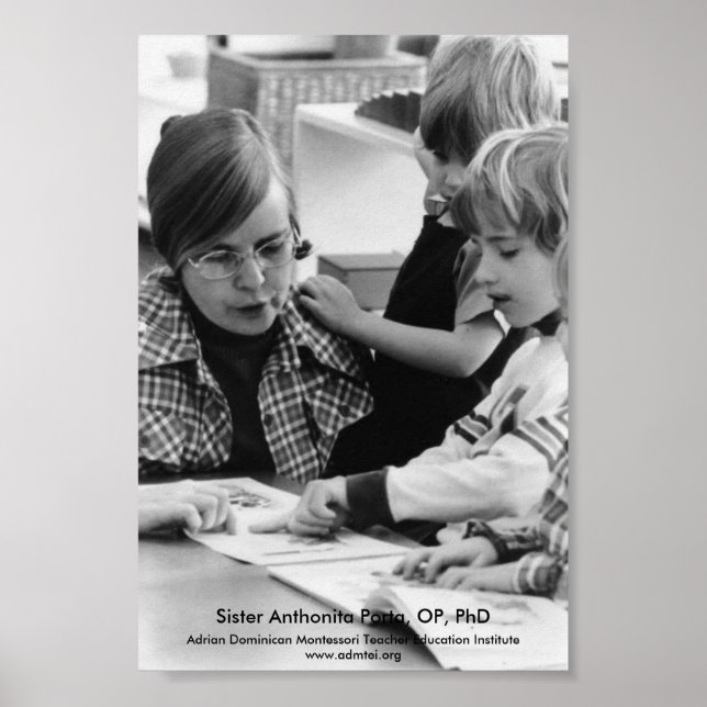 Sister Anthonita Porta, OP, PhD Poster (Framsidan)