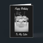 SISTER/BÄSTA VÄNNDAGEN PER CANDLELITE KORT<br><div class="desc">SISTER/BEST FRIEND BIRTHDAY PER CANDLELITE</div>