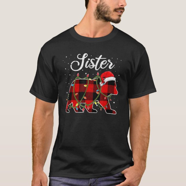 Sister Bear Red Buffalo Play Sister Bear Pajama T Shirt (Framsida)