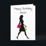 **SISTER** BIRTHDAG-ÖNSKEMÅL TILL PRATAT SKÖR KORT<br><div class="desc">TALA OM FÖR DIN **SISTER*** ATT DU HOPPAS HENNE **BIRTHDAY** ÄR LIKA UNDERBARARE SOM HENNES **SHOPPING TALENT**!!! VI HAR ALLA KÄNT EN "UNDERBARARE SKÖLARE" DEN SOM "VET HUR MAN FÅR DEN BÄSTA HÖGERNA FÖR HANDEL ELLER FÖRSÄLJNING." OCH OM DET ÄR HENNE... KOMMER HON ATT "KÄRLEK IT" OCH TACK GÖR ATT...</div>
