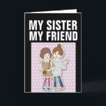 SISTER BIRTHDAY KÄRLEK DU GREETTE CARDS KORT<br><div class="desc">SISTER BIRTHDAY KÄRLEK DU CARD</div>