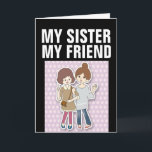SISTER BIRTHDAY KÄRLEK DU GREETTE CARDS KORT<br><div class="desc">SISTER BIRTHDAY KÄRLEK DU CARD</div>