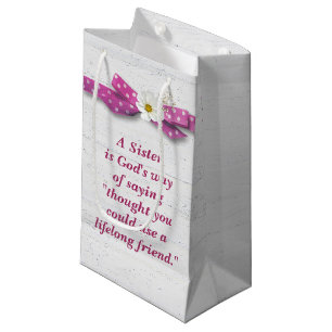 Sister Birthday med Polka Dot Ribbon