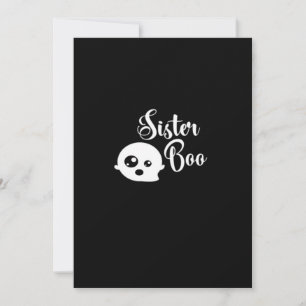 Sister Boo Halloween Classic Look Julkort