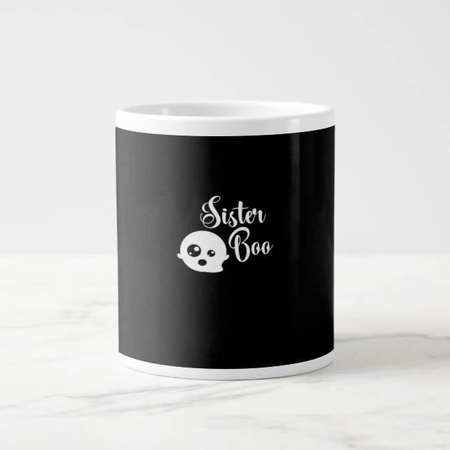 Sister Boo Halloween Jumbo Mugg (Framsidan)