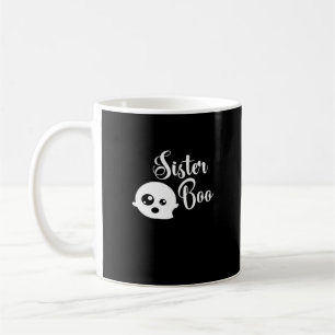 Sister Boo Halloween Kaffemugg