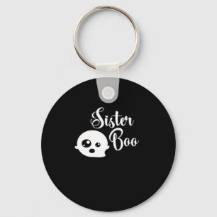 Sister Boo Halloween Nyckelring