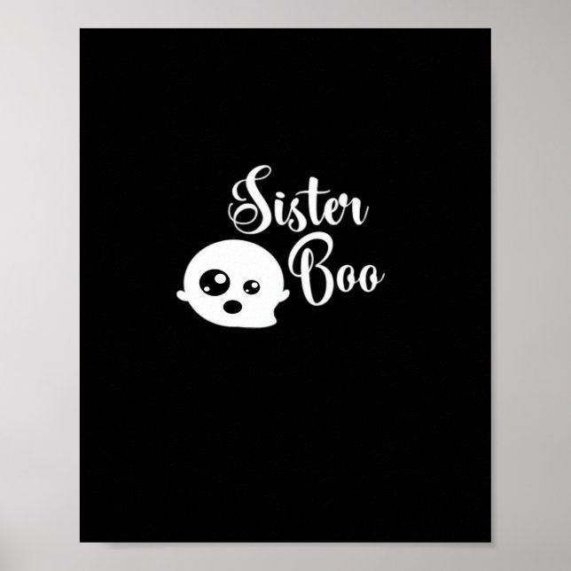 Sister Boo Halloween Poster (Framsidan)
