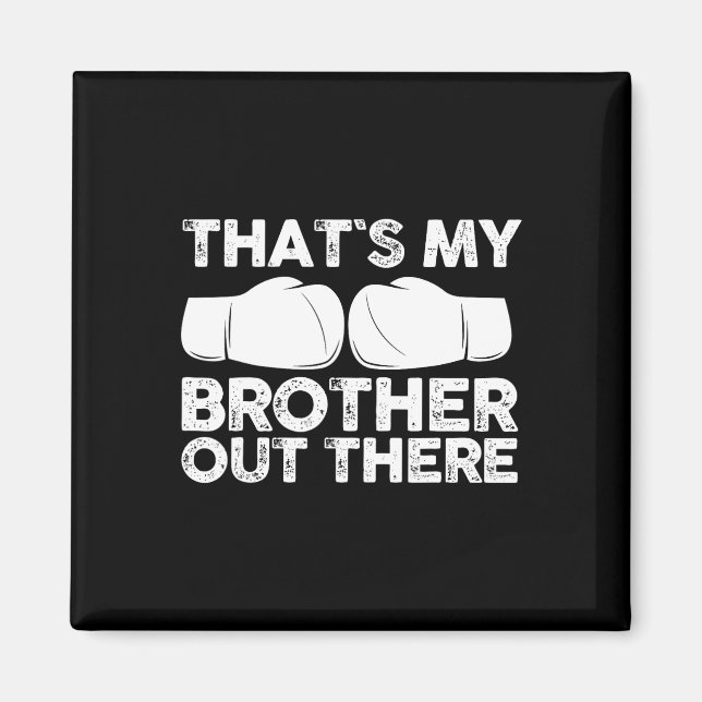 Sister Brother Kickboxning  Magnet (Framsidan)