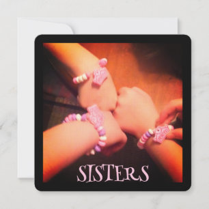 SISTER Candy Braceletes Händer Anteckningskort