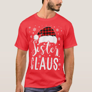 Sister Clause Santa Hat God jul jul Holid T Shirt