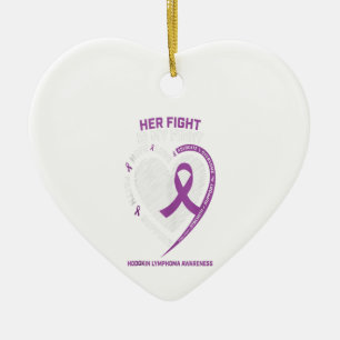 Sister DDodotterdotter Hodgkins Lymphoma Julgransprydnad Keramik