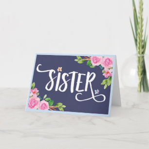 SISTER: Det vackraste Ord tack vare ditt kort
