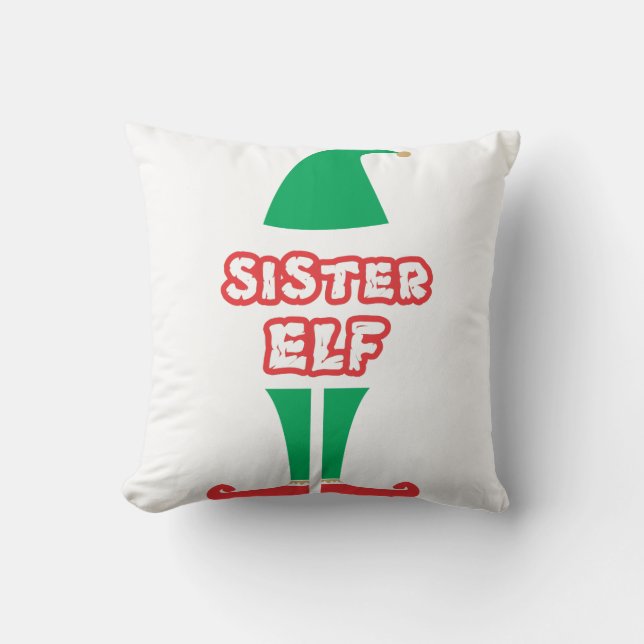SISTER ELF FAMILJ CHRISTMAS-JULHELG KUDDE (Framsida)
