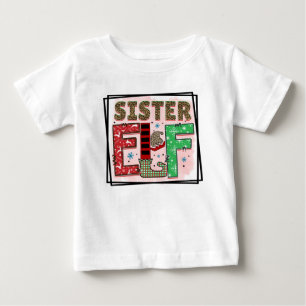 Sister Elf jul T Shirt