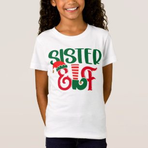 Sister Elf T Shirt