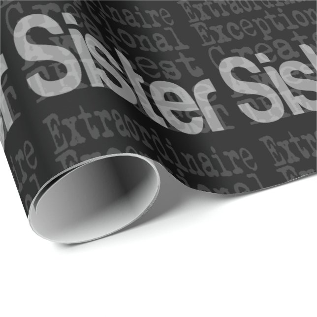 Sister Extraordinaire Presentpapper (Rullad Hörn)