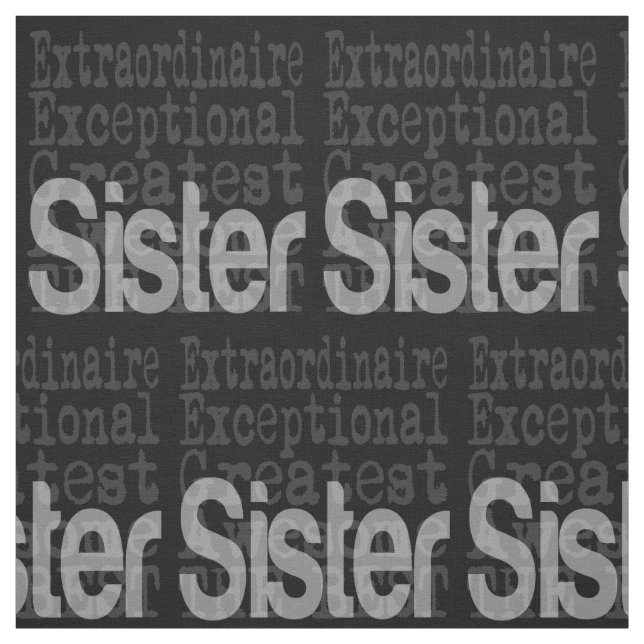 Sister Extraordinaire Tyg (Provkarta)