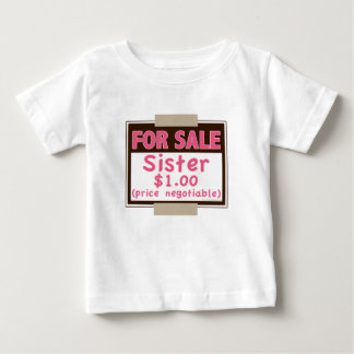 Sister för säljare av Baby T-skjorta Tee Shirt