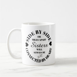 Sister Gift, Syster Mugg, Vänskap Mugg, Kaffemugg