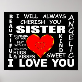 Sister I Kärlek You Poster