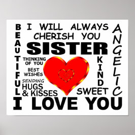 Sister I Kärlek You Poster