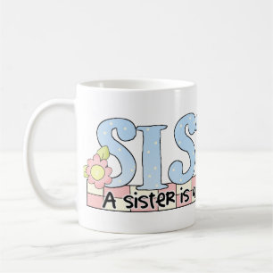 Sister Kärlek Friend Mugg-kaffe Mugg Kopp