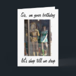 **SISTER**LUNCH OCH SHOPPING PÅ "DITT BIRTHDAY" KORT<br><div class="desc">SKUTA KÄRLEK "MED DIN SISTER"? Lär henne på hennes BIRTHDAY och gå hela vägen och BEHANDLA HENNE TILL LUNCH :)</div>