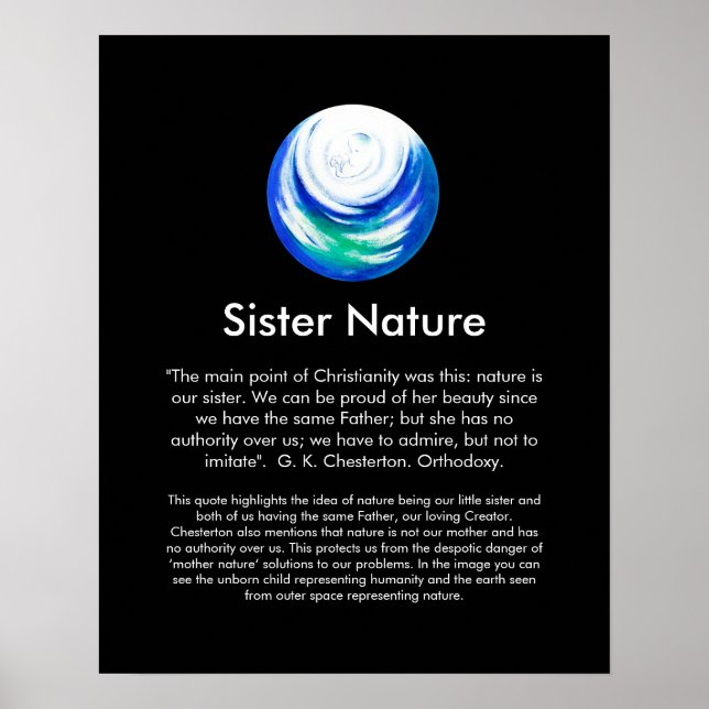 Sister Nature Poster (Framsidan)