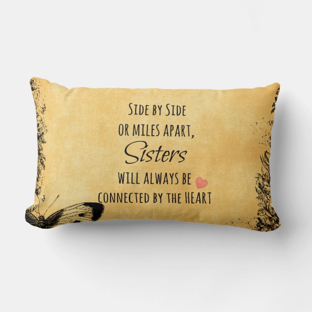 Sister Quote Lumbarkudde (Framsida)