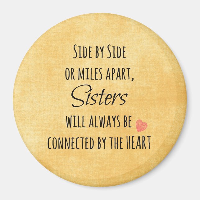 Sister Quote Magnet (Framsidan)