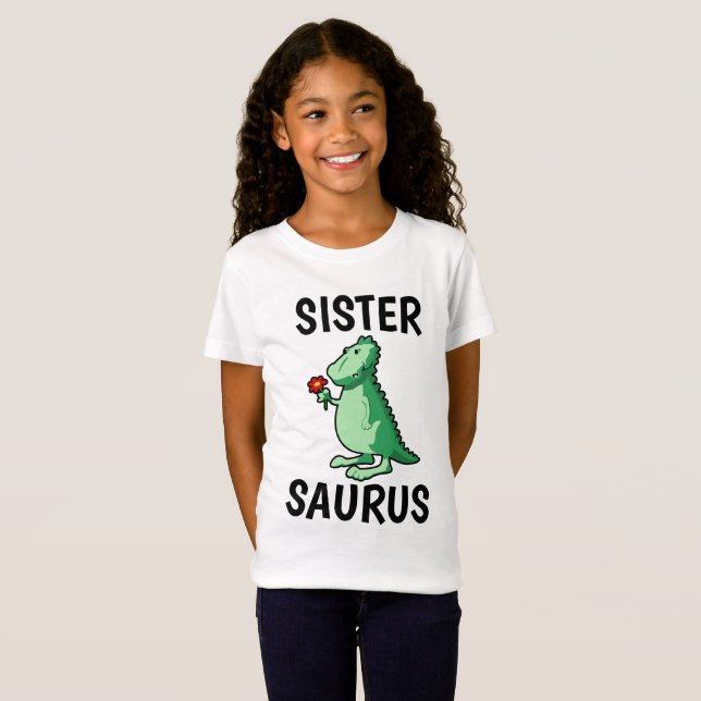 SISTER SAURUS T-Shirts, Roliga tröjor (Hel framsida)