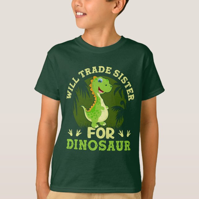 Sister Swap Dino-avtal T Shirt (Framsida)