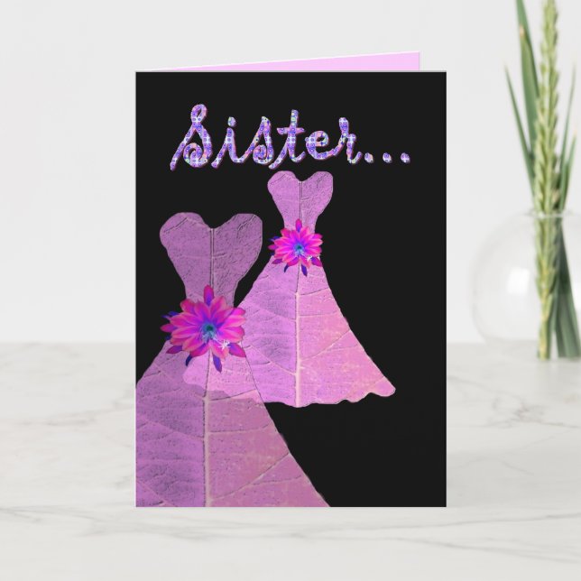 SISTER_ Var min brista - Anpassade Inbjudan (Framsida)