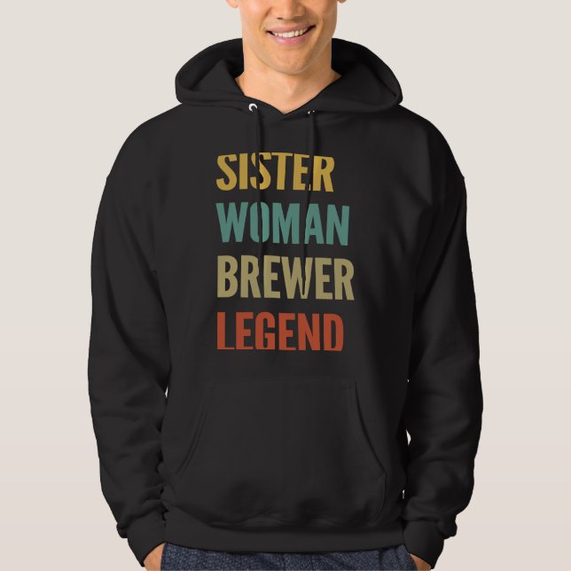 Sister Woman Brewer Legend Hoodie (Framsida)