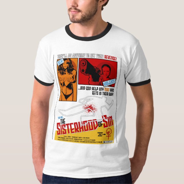 Sisterhooden av syndar tee (Framsida)