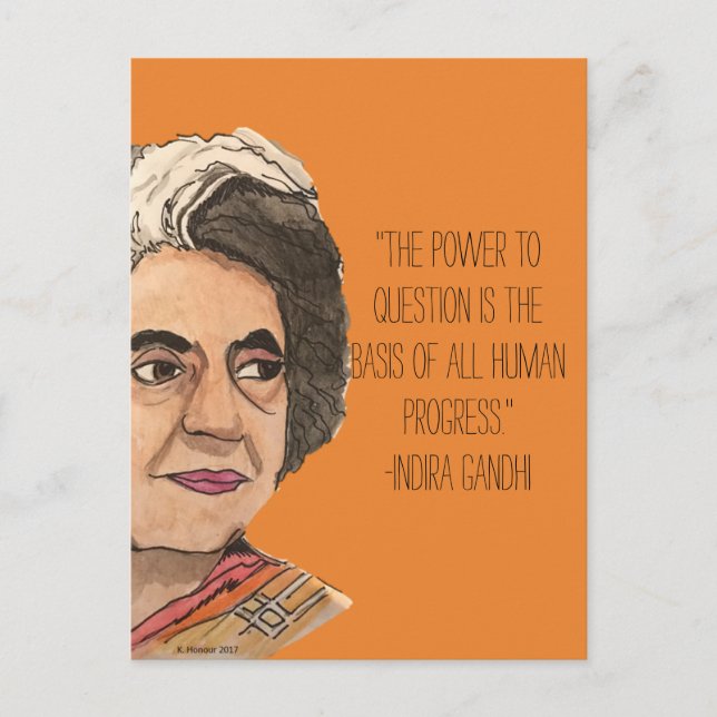 Sistermedalj - Indira Vykort (Framsida)